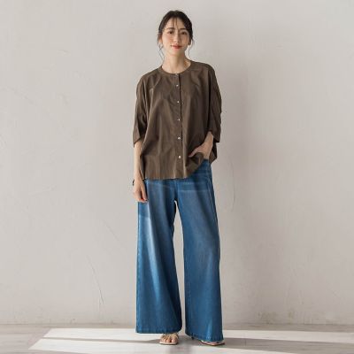キャンブリックバック刺繍ブラウス | Droite lautreamont (Women