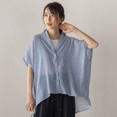 WEB限定カラーあり】ドルマンブラウス＋タンクSET | Droite