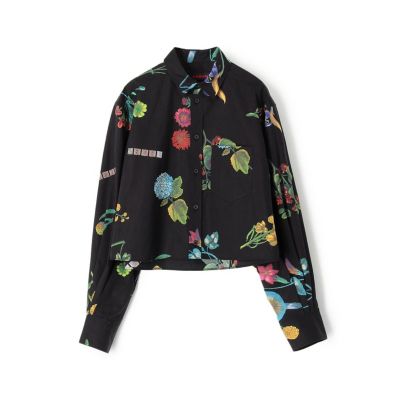 ＣＡＢａＮ コットン ボタニカルプリントショートシャツ の通販 | 三越 ...