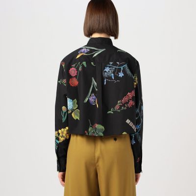 超特価】 CABaN コットン ボタニカルプリントシャツ tdh-latinoamerica.de
