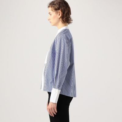 CABaN コットンビッグシャツ オリーブ CABaN シルク ボタニカルプリントシャツ｜トゥモローランド 公式通販