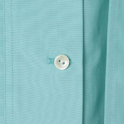 ＣＡＢａＮ　コットンシャンブレー　ボウタイブラウス