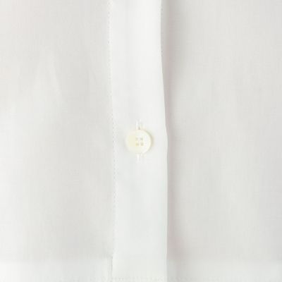 タイプライターダブルクロス アシンメトリックフリルロングスリーブ