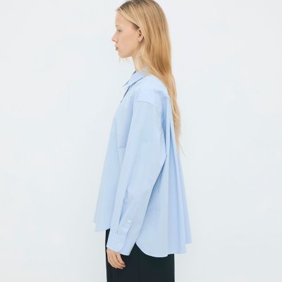 CABaN コットンハイカウントタイプライター バックタックシャツ コットンハイカウントタイプライター バックタックシャツ | CABaN