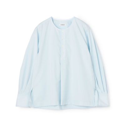 ＜CABaN＞クリアコットン　ボタンプルオーバーシャツ