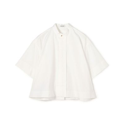 CABaN コットンブロード パレルモプリントハーフスリーブシャツ