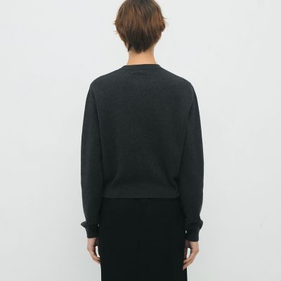 ＣＡＢａＮ　コットンカシミヤ　クルーネックカーディガン