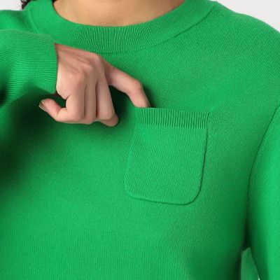 ＣＡＢａＮ　コットンカシミヤ　ポケットプルオーバー