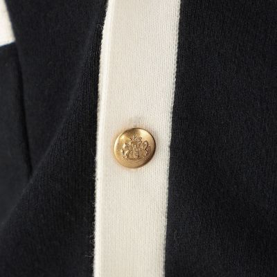 ＣＡＢａＮ　コットンカシミヤ　バイカラーショートカーディガン