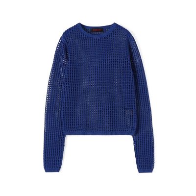＜CABaN＞ＣＡＢａＮ　コットンメッシュ　クルーネックプルオーバー