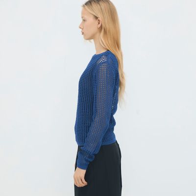 コットンメッシュ クルーネックプルオーバー | CABaN/キャバン | 三越