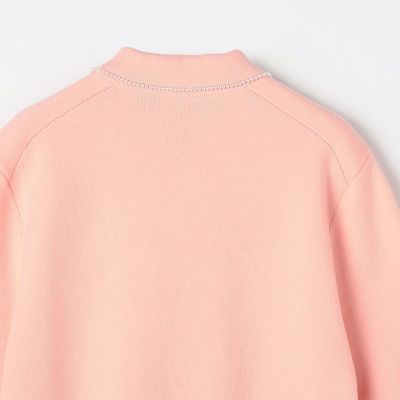 ＣＡＢａＮ　コットンカシミヤ　パールポロカーディガン