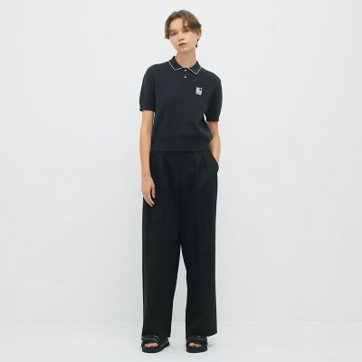ＣＡＢａＮ　コットンカシミヤ　パールポロプルオーバー