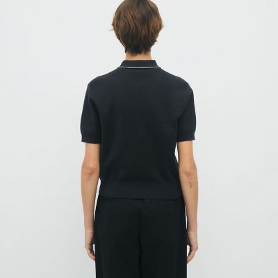 ＣＡＢａＮ　コットンカシミヤ　パールポロプルオーバー