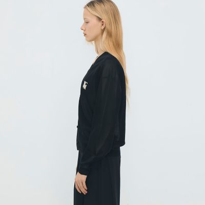 シアーナイロン Vネックカーディガン | CABaN/キャバン | 三越伊勢丹