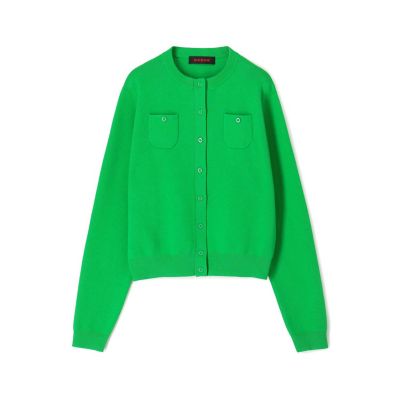 コットンカシミヤ クルーネックカーディガン | CABaN/キャバン | 三越