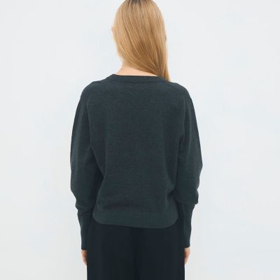 コットンカシミヤストレット Vネックプルオーバー | CABaN/キャバン