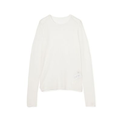 CABaN/キャバン コットンナイロンストレッチ シアークルーネックプルオーバー 11ホワイト トップス【三越伊勢丹/公式】