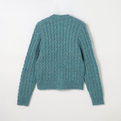 ❤︎　キャバン　カーディガン　51 XS ウールネップ ケーブルニットカーディガン | CABaN/キャバン | 三越