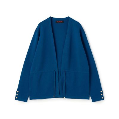 CABaNキャバンボタンレスカーディガンコットンカシミヤパーカージャケット コットンカシミヤ Vカラーレスカーディガン | CABaN/キャバン | 三越