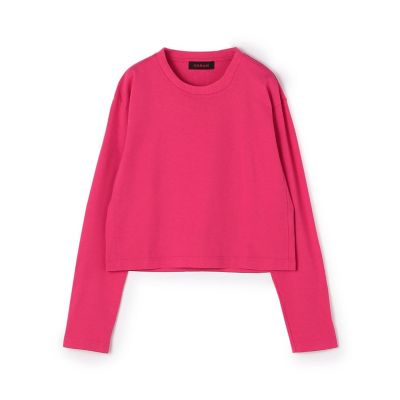 CABaN◆長袖Tシャツ/S/コットン/PNK/無地/39-03-31-03002 ドライスビンコットン ロングスリーブTシャツ | CABaN/キャバン