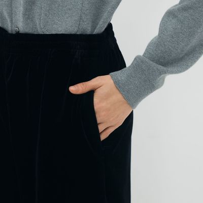 ソフトベロア セミワイドパンツ | CABaN/キャバン | 三越伊勢丹