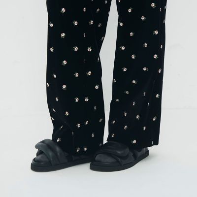 ベロア PETIT ROSEプリントパンツ | CABaN/キャバン | 三越