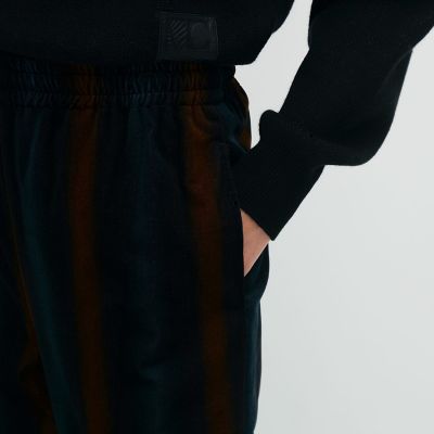 ＣＡＢａＮ　ベロア　グラデーションストライプパンツ