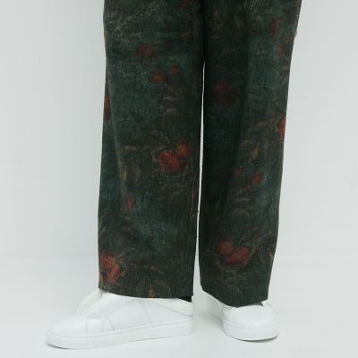 ＣＡＢａＮ　オーチャードジャカード　２タックパンツ