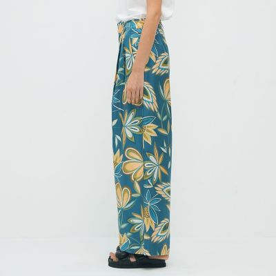 Dolce & Gabbana シルク ヒョウ&フローラルプリント パンツ LE GLAZIK（ルグラジック）の「LE GLAZIK/ル グラジック