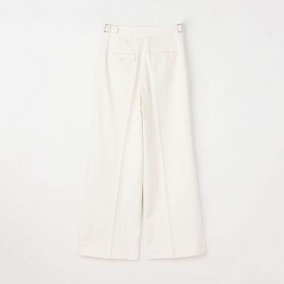 ＣＡＢａＮ　コットンシルストレッチ　デニムフレアパンツ
