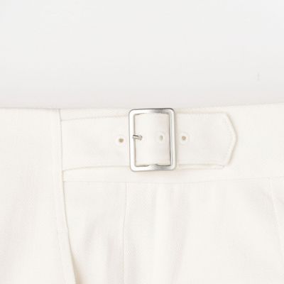 ＣＡＢａＮ　コットンシルストレッチ　デニムフレアパンツ