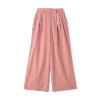 ＣＡＢａＮ　シャトルポプリン　２タックワイドパンツ