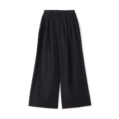 ＣＡＢａＮ　シャトルポプリン　２タックワイドパンツ