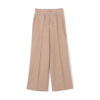 CABaN/キャバン コットンリネンスラブ ポケットワイドパンツ 33ピンク パンツ・ズボン【三越伊勢丹/公式】