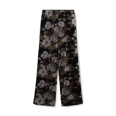 ＜CABaN＞ＦＯＧＧＹ　ＦＬＯＷＥＲベルベット　イージーパンツ