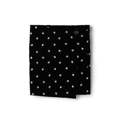 ＜CABaN＞ベロア　ＰＥＴＩＴ　ＲＯＳＥプリントミニスカート