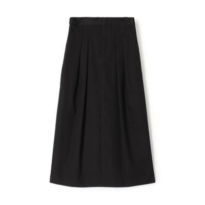 ＣＡＢａＮ　コットンギャバ　２タックロングスカート