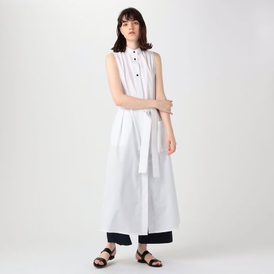 CABaN コットンポリエステルツイル シャツドレス | CABaN 