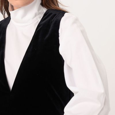 CABaN ソフトベロア Vネックロングワンピース ソフトベロア Vネックロングワンピース（ワンピース）｜CABaN