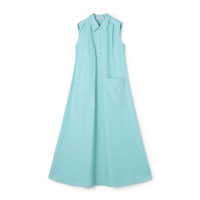 ＜CABaN＞ＣＡＢａＮ　コットンシャンブレー　ロングワンピース