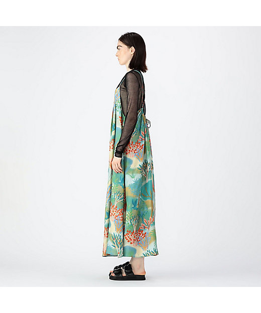 CABaN シルクツイル LA GRAND FORESTプリント CABaN シルクツイル LA GRAND FORESTプリント