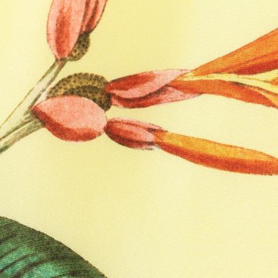 シルク Green Showerプリント キャミソールワンピース