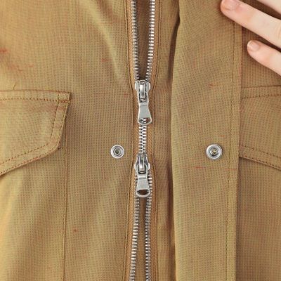 ＣＡＢａＮ　コットンシルクストレッチ　ロングジレ