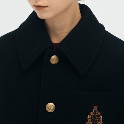 キャバン CABaN ライダース ニットジャケット ショート カシミヤ混 黒 キャバン CABaN ライダース ニットジャケット ショート カシミヤ