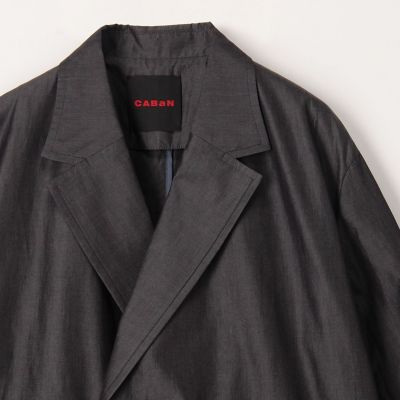 廃盤 CABaN コットンシャンブレー テーラードジャケット M ブラウン 廃盤 CABaN コットンシャンブレー テーラードジャケット M ブラウン