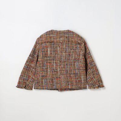 マルチツイード フリンジショートジャケット | CABaN/キャバン | 三越
