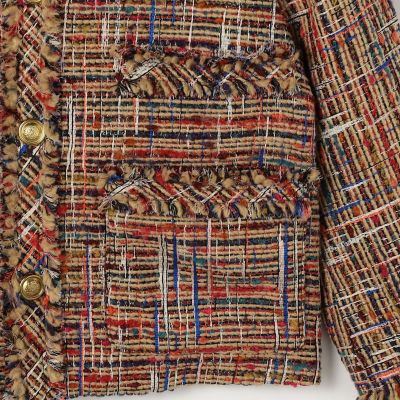 マルチツイード フリンジショートジャケット | CABaN/キャバン | 三越