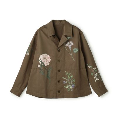 コットンツイル フラワープリントブルゾン | CABaN/キャバン | 三越