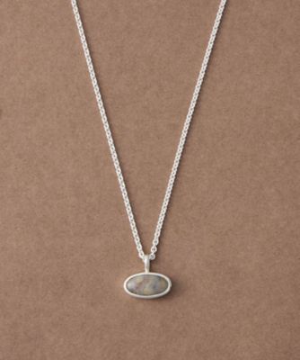 ＜ete bijoux (Women)＞［スフィア］　アゲート　ネックレス